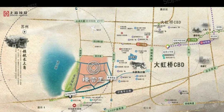 璟雲里区位图