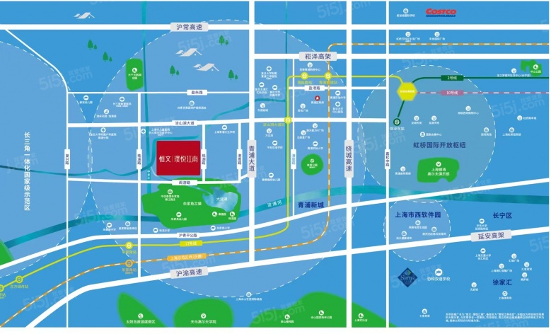 恒文璞悦江南区位图