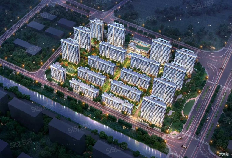 中建山水雅境沙盘图