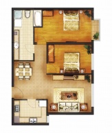 玺源台2室2厅1卫