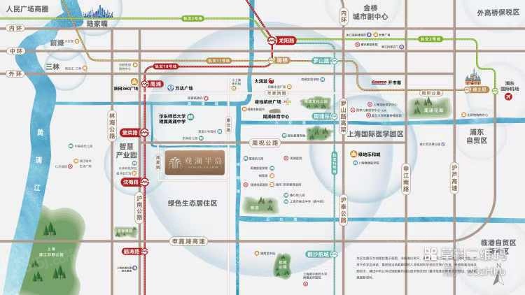 华发观澜半岛区位图