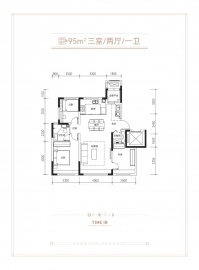 金地时光印3室2厅2卫