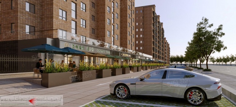 中融合满街样板间