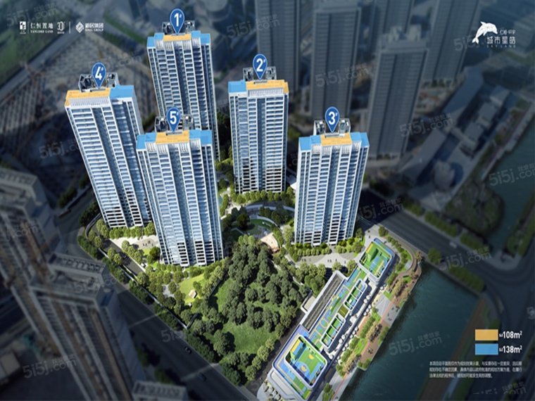 仁恒城市星皓效果图