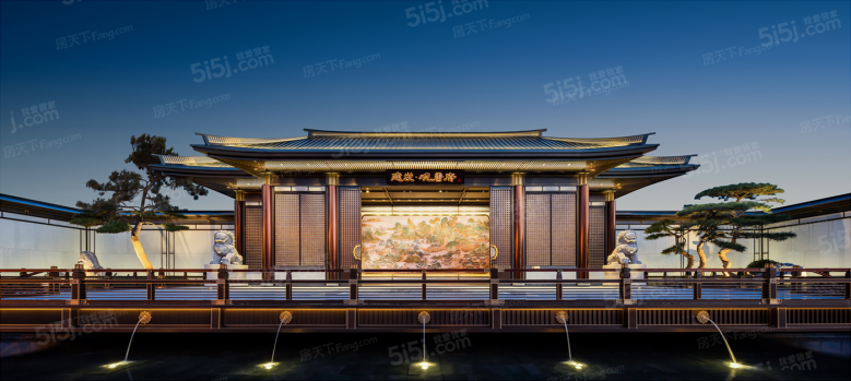 建发观唐府效果图