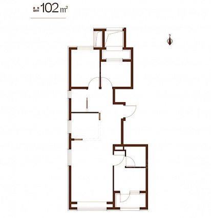 3室2厅2卫户型详情