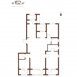 4室2厅2卫户型图