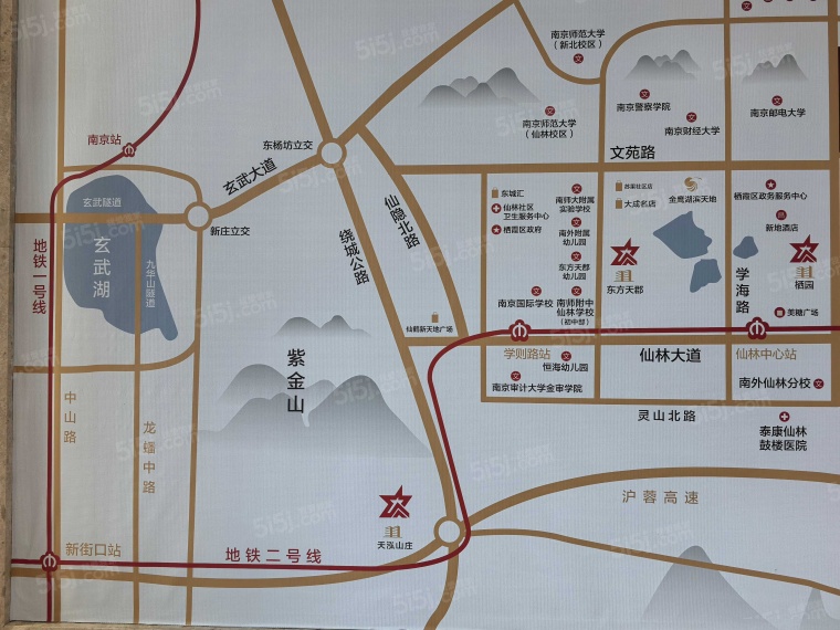 天泓山庄区位图
