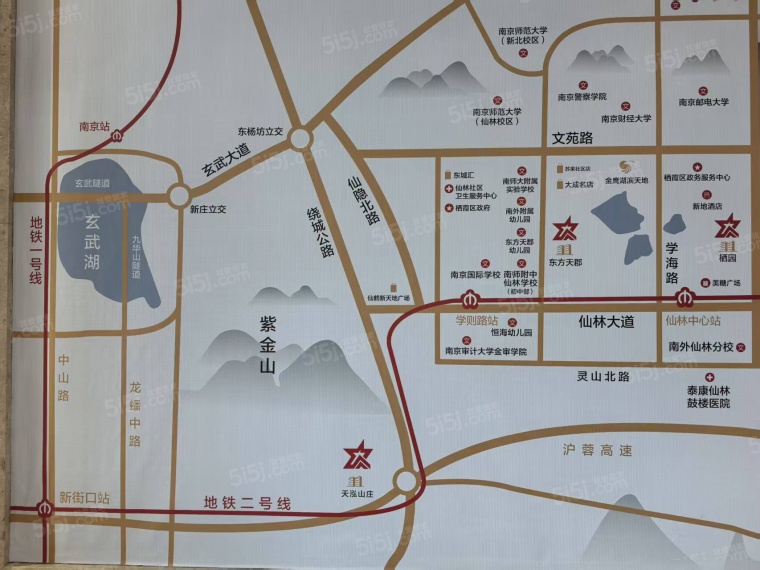 东方天郡区位图