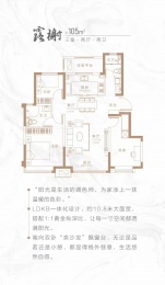 3室2厅2卫户型图