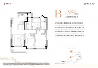 3室2厅2卫户型图