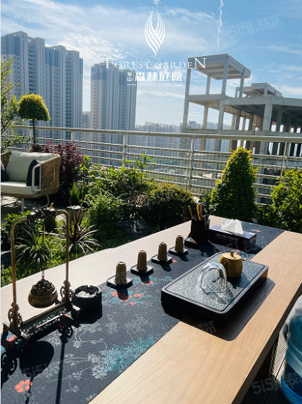 第四代住房东山森林庭院实景图