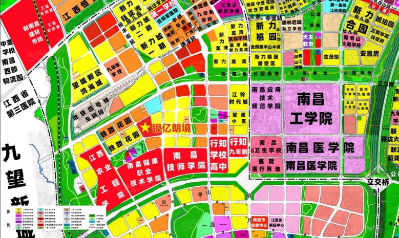 银亿朗境配套图