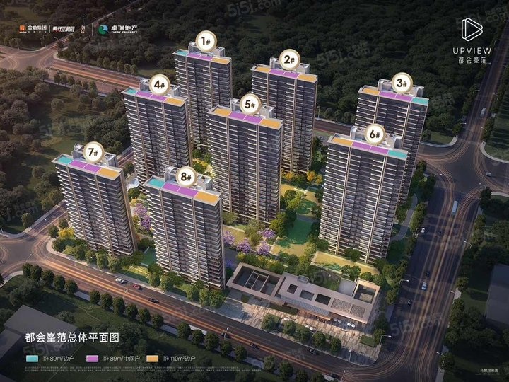 都会峯范沙盘图