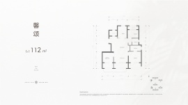 3室2厅2卫户型图