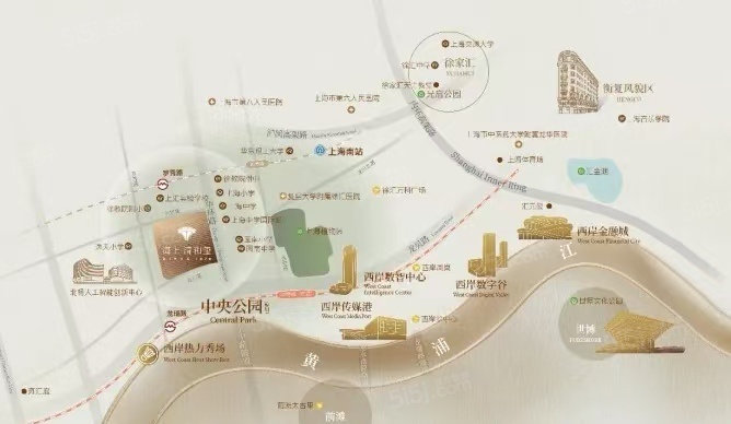 招商海上清和玺区位图