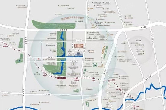 中环桃源里区位图