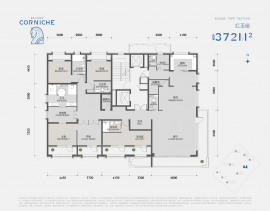 4室2厅6卫户型图