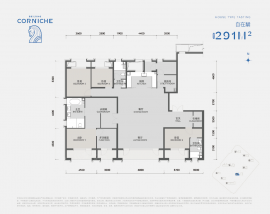 4室2厅3卫户型图