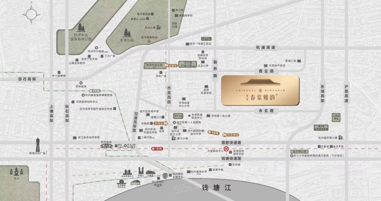 英冠春棠雅韵府区位图