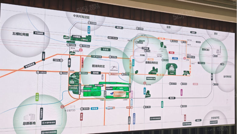 中海丽泽叁號院区位图