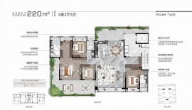 4室2厅3卫户型图