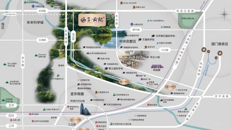 懋源云紀区位图