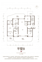 4室2厅5卫户型图