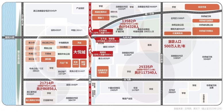 大悦中心区位图