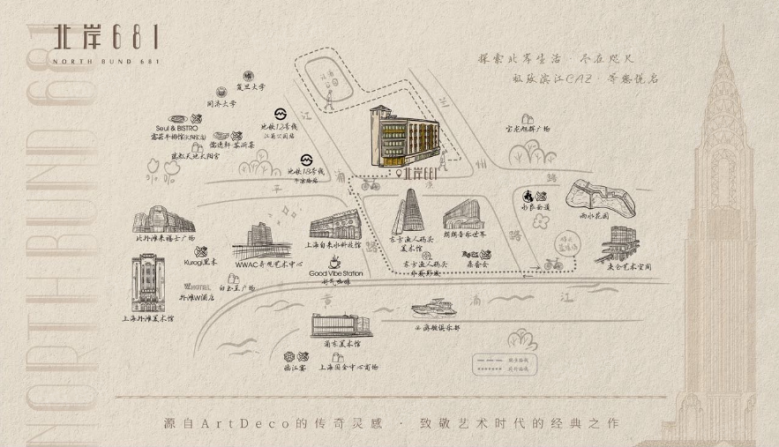 北岸681区位图