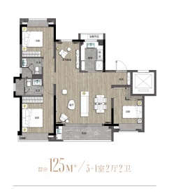 上江南璟荟名庭4室2厅2卫