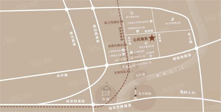 沁风雅苑区位图