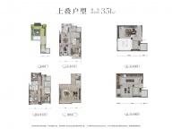 4室3厅4卫户型图