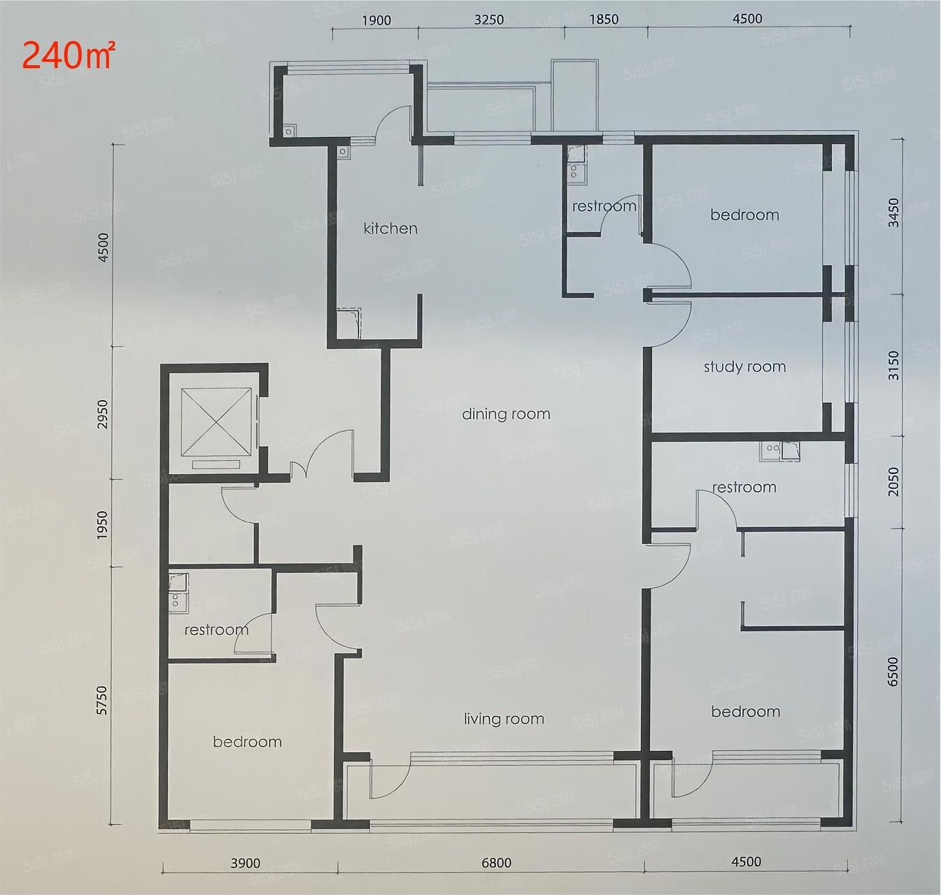 中海丰和叁号院4室2厅3卫