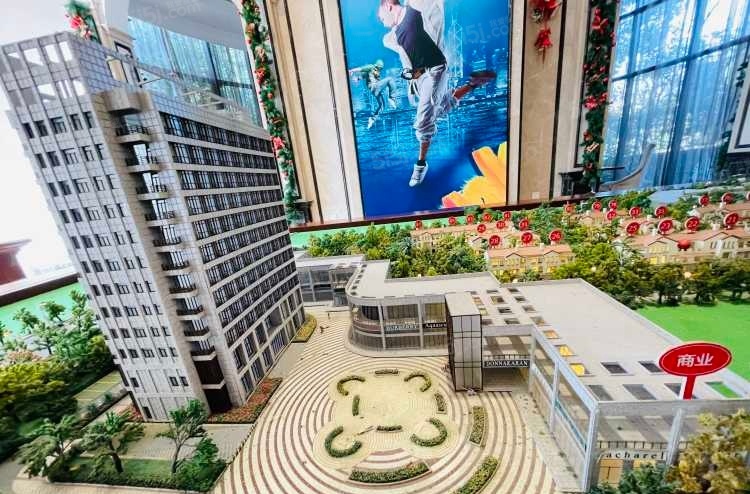 九城家天下新座沙盘图