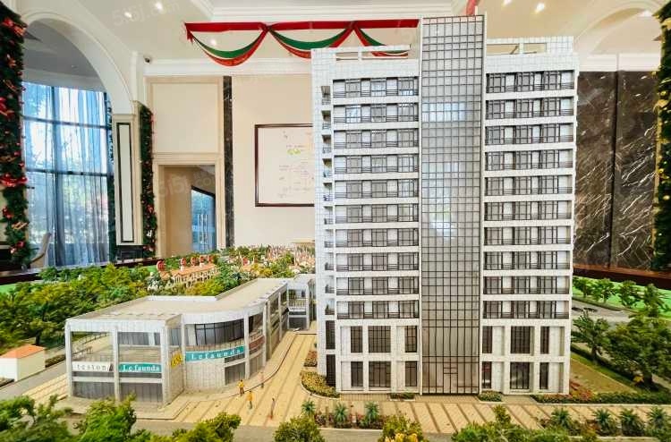 九城家天下新座沙盘图