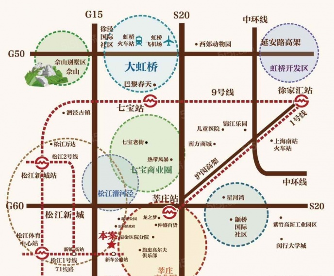 九城家天下新座区位图