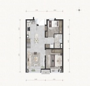 京华国贤府2室1厅1卫
