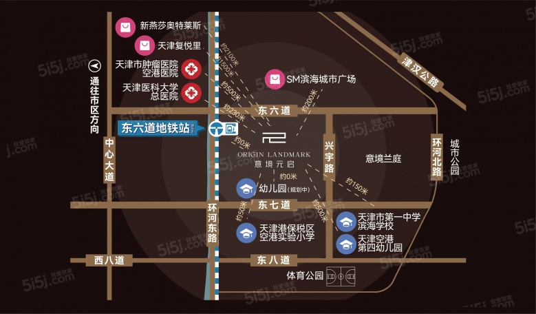 天保意境元启区位图