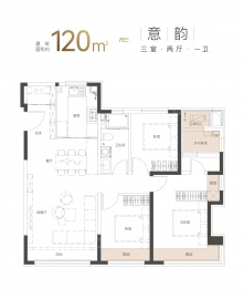 天保意境元启3室2厅1卫