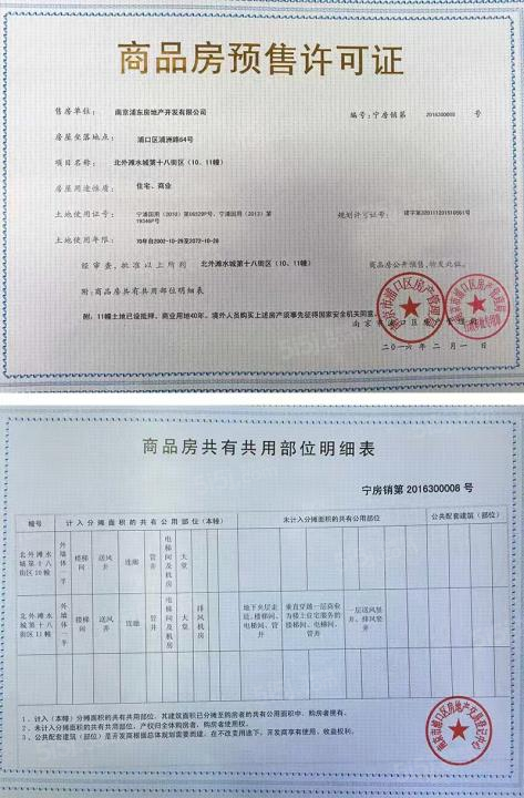 北外滩水城预售许可证