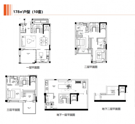4室2厅3卫户型详情