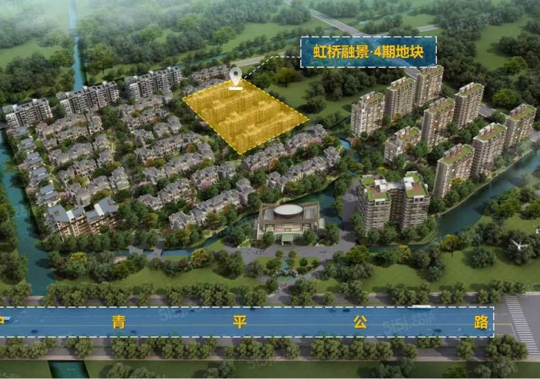 虹桥融景效果图