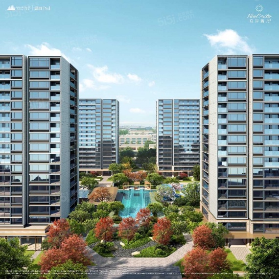 绿城运河宸岸新月府效果图