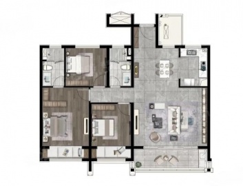 鑫相河畔雅苑/金相天地3室2厅2卫