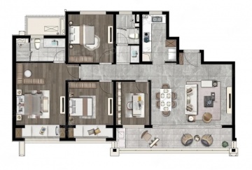 鑫相河畔雅苑/金相天地4室2厅2卫
