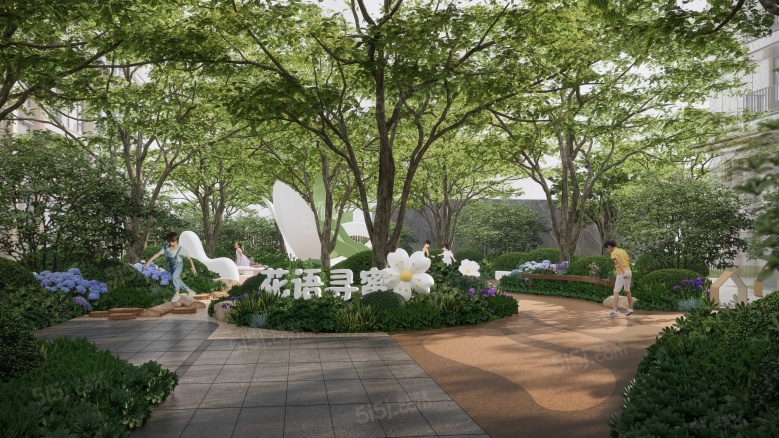 中国铁建花语璟云效果图