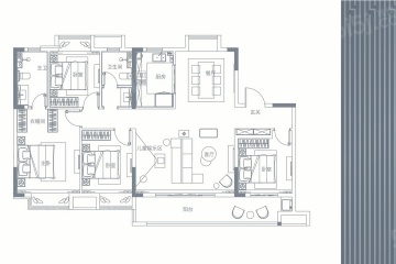 祥生府4室2厅2卫