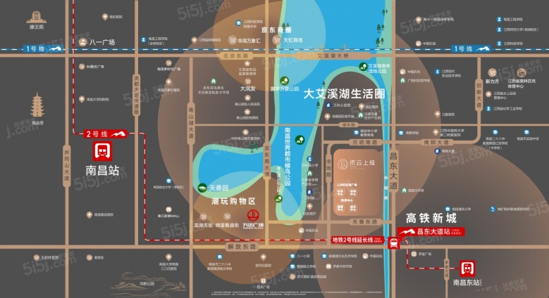 招商金茂依云上城区位图