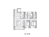 3室2厅2卫户型图